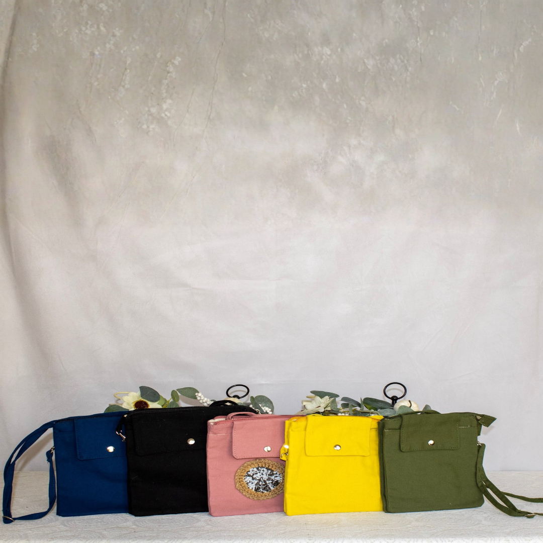 Artisan Accent Canvas Crossbody - Image 2