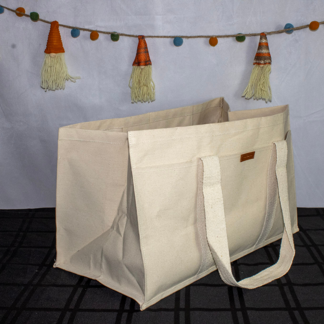 Extra-Large Canvas Utility Tote - Image 2