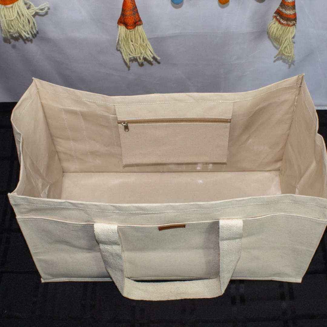 Extra-Large Canvas Utility Tote - Image 3