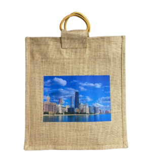 Custom Skyline Ring-Handle Tote