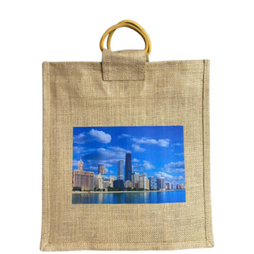 Custom Skyline Ring-Handle Tote