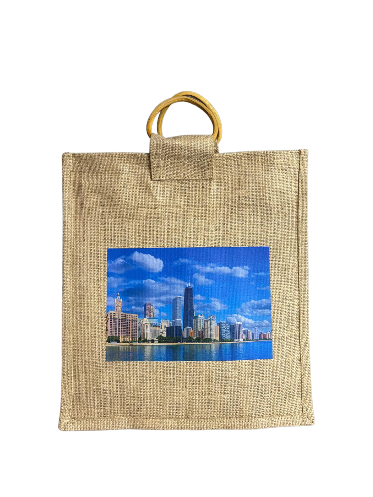Custom Skyline Ring-Handle Tote